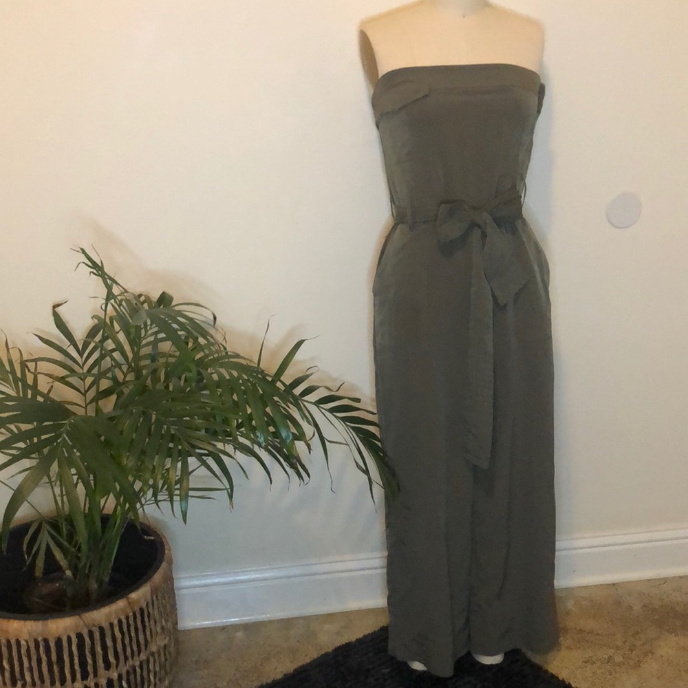 Army Green Jumpsuit